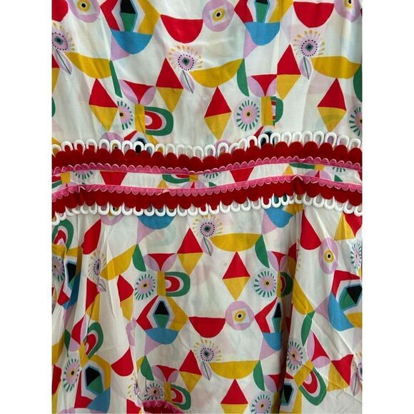 CeliaB Gracia V-Neck Tiered Mini Dress Dress Multicolor Women's Size S - Picture 8 of 8